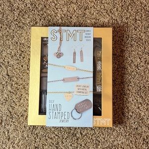STMT DIY Hand Stamped Metal Jewelry Kit - New In Box